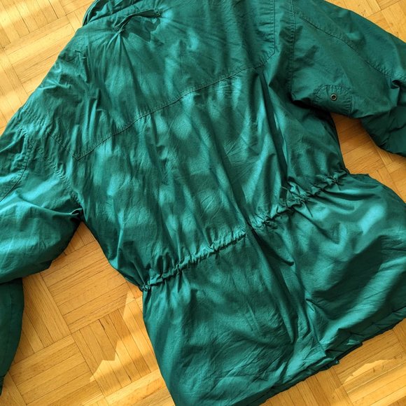 ๐ฅ Amazing VTG Retro Ivy Oxford Green Winter Jacket Coat with Plaid Lining๐ฅ - Picture 3 of 16